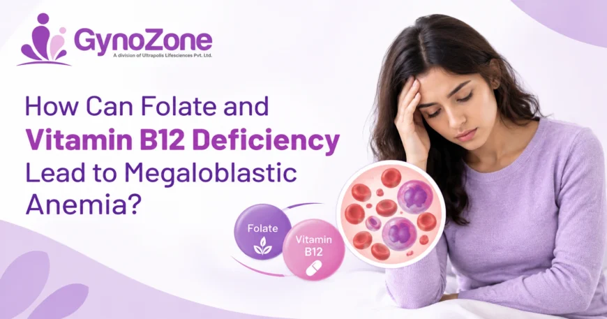 How Can Folate and Vitamin B12 Deficiency Lead to Megaloblastic Anemia